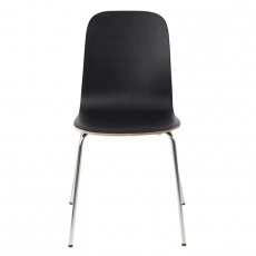 Jedálenská stolička Ronja (Súprava 4 ks), čierna - 4