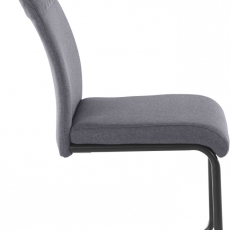 Jedálenská stolička Rosy (SET 2ks), tmavo šedá - 4