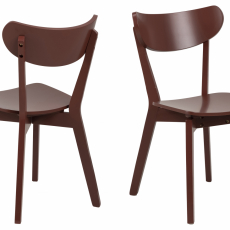 Jedálenská stolička Roxby (SET 2 ks), terakotová - 1