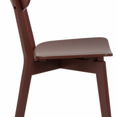 Jedálenská stolička Roxby (SET 2 ks), terakotová - 4