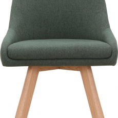 Jedálenská stolička Rudy (SET 2 ks), zelená - 3