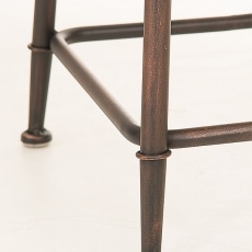 Jedálenská stolička s bronzovou podnožou King (Súprava 2 ks) - 9