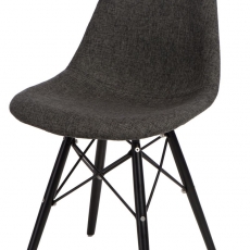 Jedálenská stolička s čiernou podnožou Desire pepito - 2