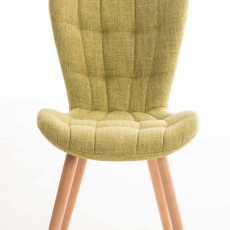 Jedálenská stolička s drevenou podnožou Adele (SET 2 ks) - 7