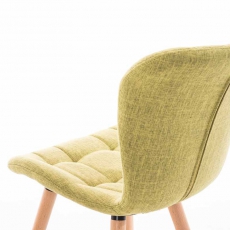 Jedálenská stolička s drevenou podnožou Adele (SET 2 ks) - 10