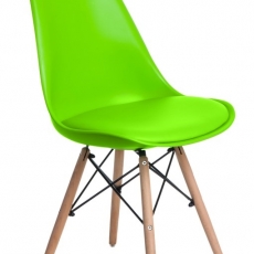 Jedálenská stolička s drevenou podnožou Norby - 3