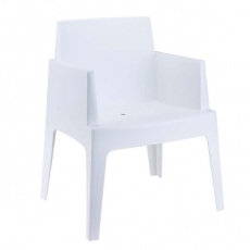 Jedálenská stolička s podrúčkami Chest (Súprava 2 ks) - 2