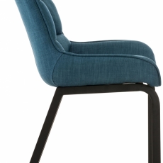 Jedálenská stolička Saranda, modrá - 3