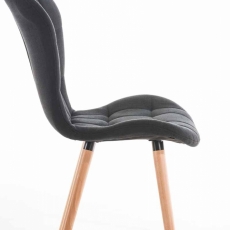 Jedálenská stolička Seila, čierna - 3