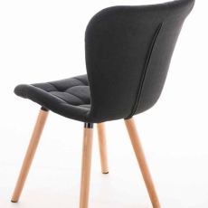 Jedálenská stolička Seila, čierna - 4