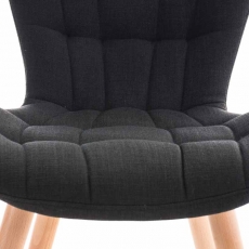 Jedálenská stolička Seila, čierna - 7