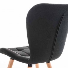 Jedálenská stolička Seila, čierna - 8
