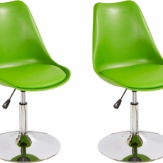 Jedálenská stolička Seilor (Súprava 2 ks), zelená - 1