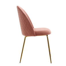 Jedálenská stolička Selen (SET 2 ks), ružová - 5