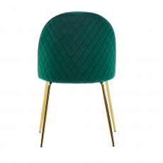 Jedálenská stolička Selen (SET 2 ks), zelená - 6