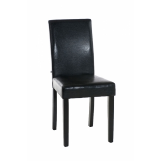 Jedálenská stolička Sena, čierna