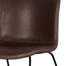 Jedálenská stolička Serena (SET 2 ks), vintage hnedá - 2