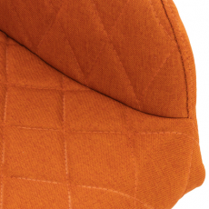 Jedálenská stolička Shila, textil, oranžová - 6