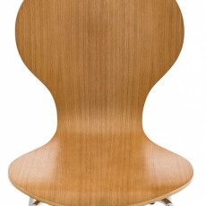 Jedálenská stolička Siena, prírodné drevo - 3