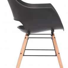 Jedálenská stolička Skien, čierna - 3
