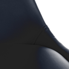 Jedálenská stolička Sofia I, syntetická koža, čierna - 7