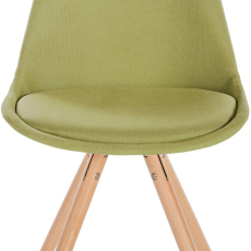 Jedálenská stolička Sofia I, textil, zelená - 3