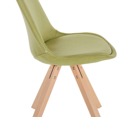 Jedálenská stolička Sofia II, textil, zelená - 3