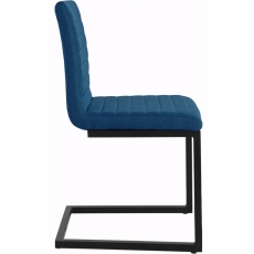 Jedálenská stolička Staf (Súprava 2 ks), modrá - 3