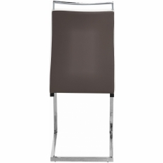 Jedálenská stolička Star (Súprava 2 ks), cappuccino - 4