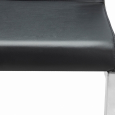 Jedálenská stolička Star (Súprava 2 ks), čierna - 5