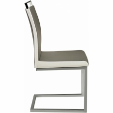 Jedálenská stolička Star (Súprava 2 ks), sivá - 3