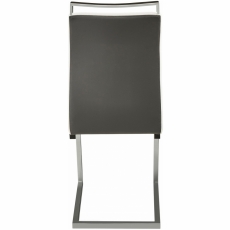 Jedálenská stolička Star (Súprava 2 ks), sivá - 4