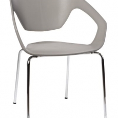 Jedálenská stolička Stedet, sivá - 1