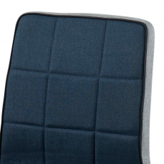 Jedálenská stolička Stina (SET 4 ks), tmavo modrá - 6