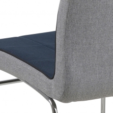Jedálenská stolička Stina (SET 4 ks), tmavo modrá - 5