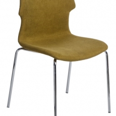 Jedálenská stolička Stolen čalúnená, zelená - 1