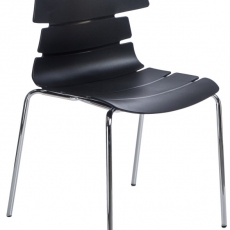 Jedálenská stolička Stolen, čierna - 1