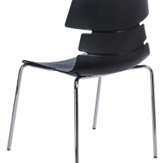 Jedálenská stolička Stolen, čierna - 2
