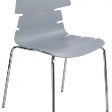 Jedálenská stolička Stolen, sivá - 1