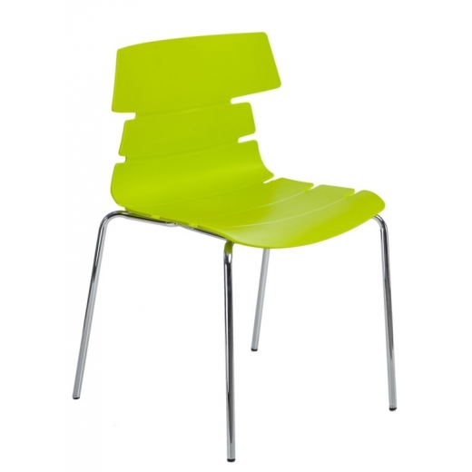 Jedálenská stolička Stolen, zelená - 1