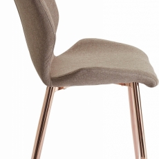 Jedálenská stolička Stor (Súprava  2 ks), cappuccino - 3
