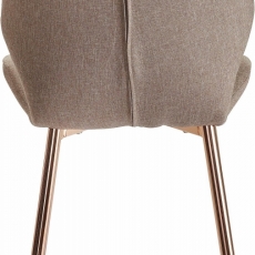 Jedálenská stolička Stor (Súprava  2 ks), cappuccino - 4