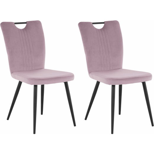Jedálenská stolička Suri (SADA 2 ks), fialová - 1