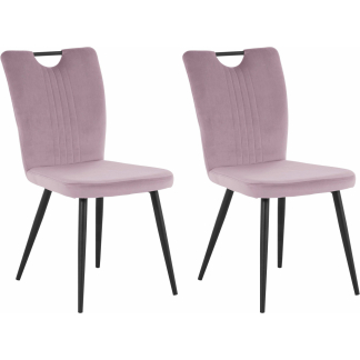 Jedálenská stolička Suri (SADA 2 ks), fialová