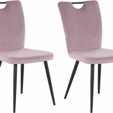 Jedálenská stolička Suri (SADA 2 ks), fialová - 1