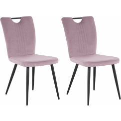 Jedálenská stolička Suri (SADA 2 ks), fialová