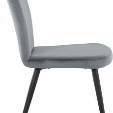 Jedálenská stolička Suri (SADA 2 ks), šedá - 3