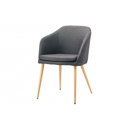 Jedálenská stolička Sven (súprava 2 ks), sivá - 1