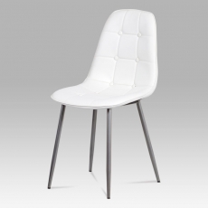 Jedálenská stolička Tammy (súprava 4 ks), biela - 2