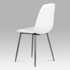 Jedálenská stolička Tammy (súprava 4 ks), biela - 3